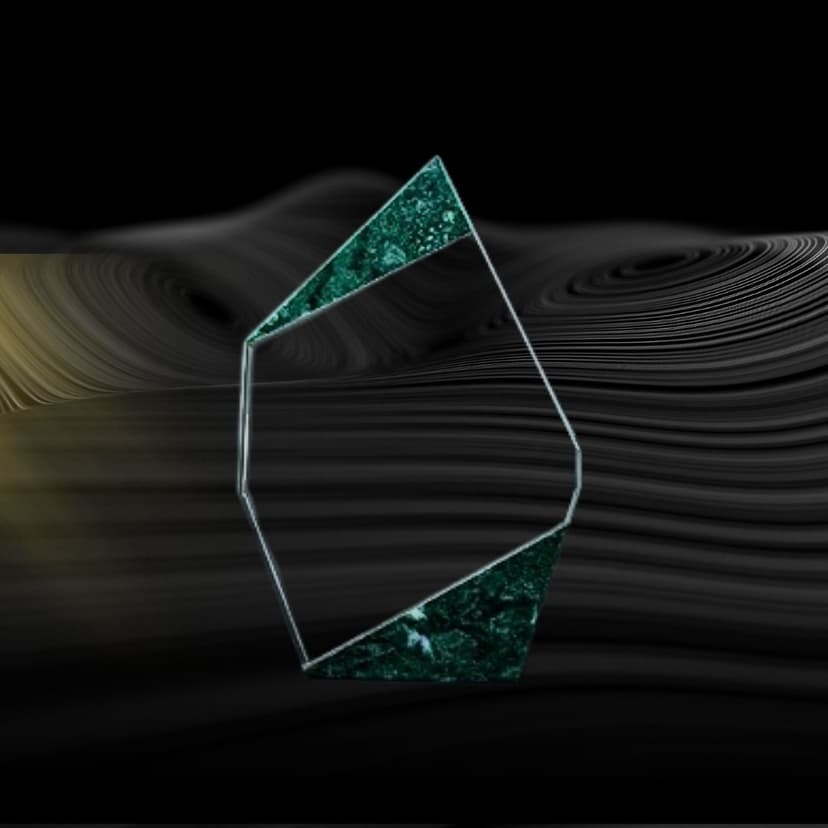 โล่รางวัลคริสตัล