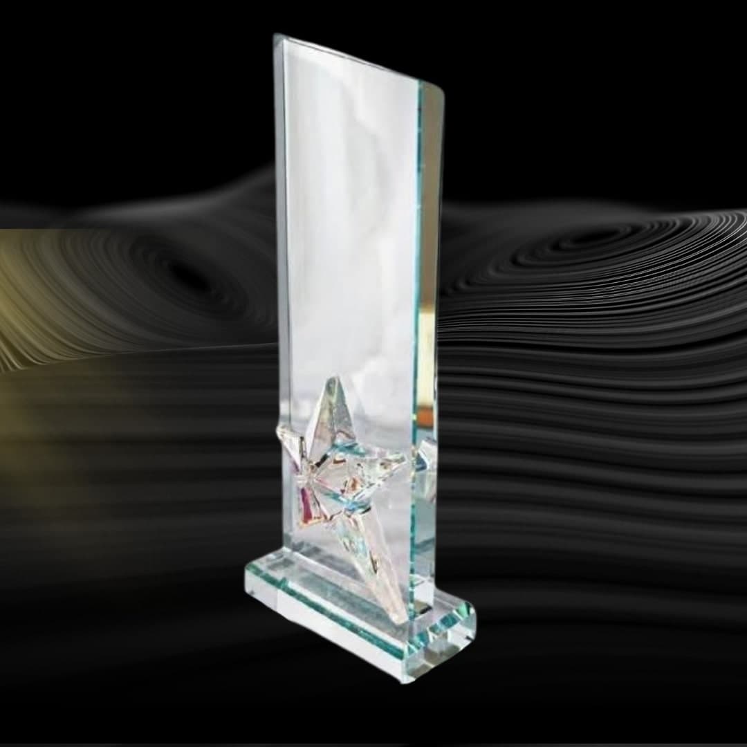 โล่รางวัลคริสตัล RS182 thumbnail 3