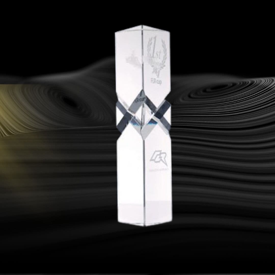 โล่รางวัลคริสตัล RS23127