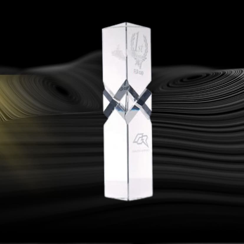 โล่รางวัลคริสตัล RS23127