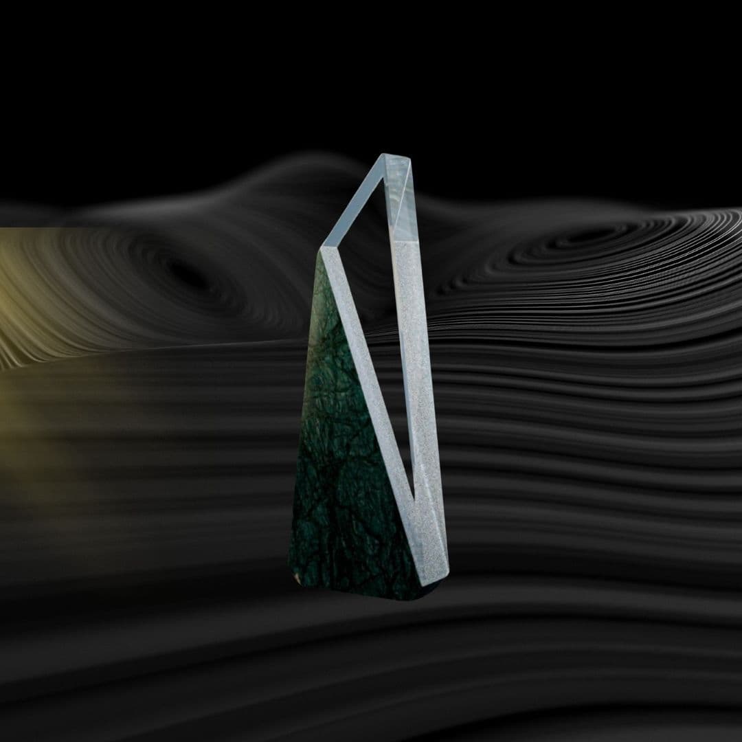 โล่รางวัลคริสตัล RS23503