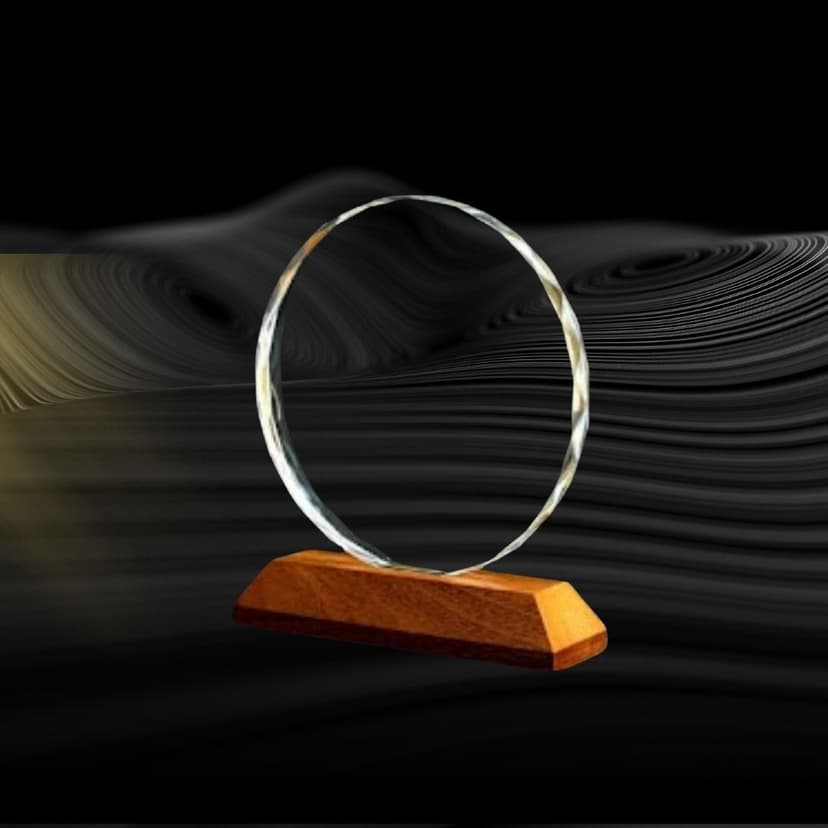 โล่รางวัลคริสตัล RS2354