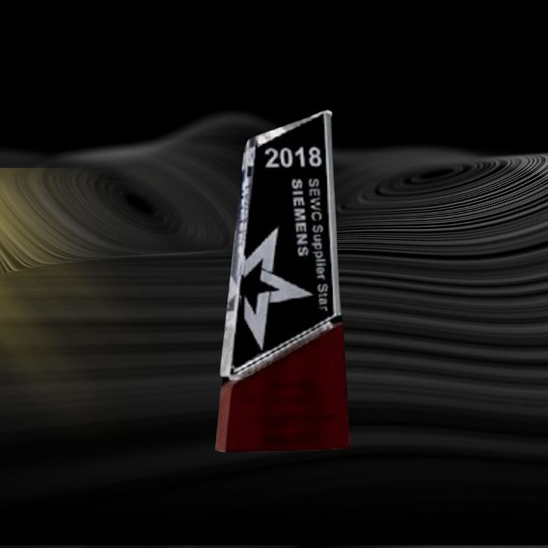 โล่รางวัลคริสตัล RS2360